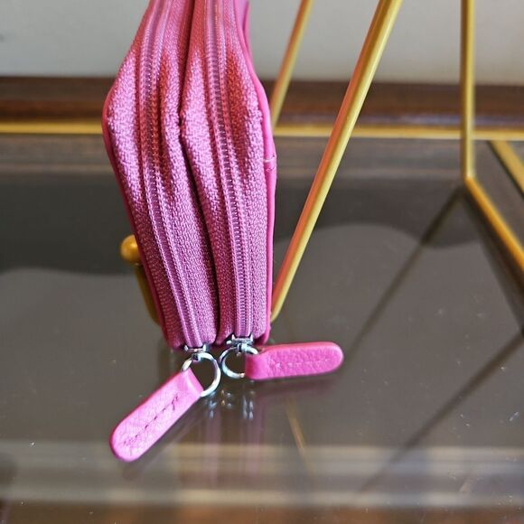 (NO BRAND) Vintage DOUBLE zipper 10 card and ID holder - Picture 4 of 7